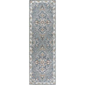 Rizzy Home Alora Decor Cascade 2'6" X 8' Gray/Lt. Gray/Dk Beige/Blue Gray Area Rug