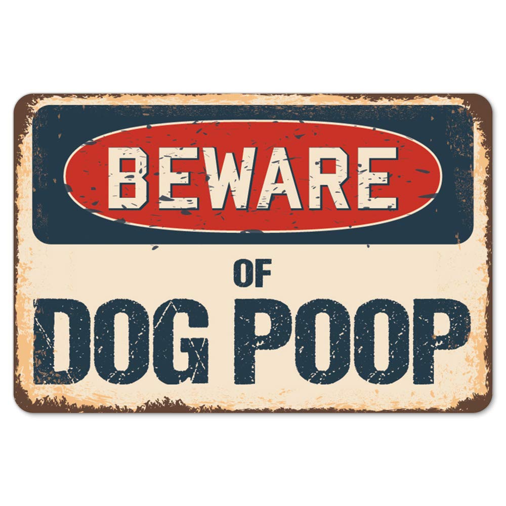 Signmission Dog Poop, 7' X 10' Aluminum Sign