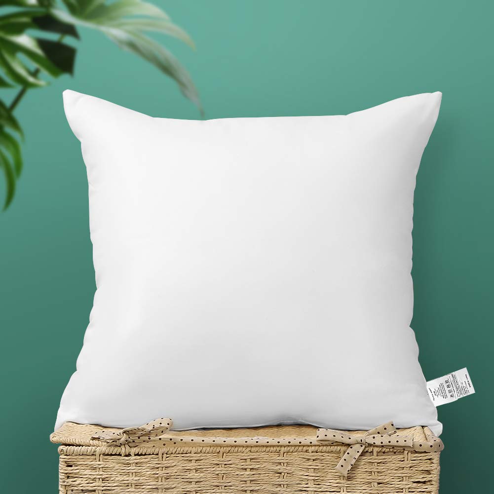 Otostar 18X18Inch Throw Pillow Inserts, Set Of 1 Square Form Cushion Stuffers For Couch, Sofa, Bed - Indoor Decorative Pillows I