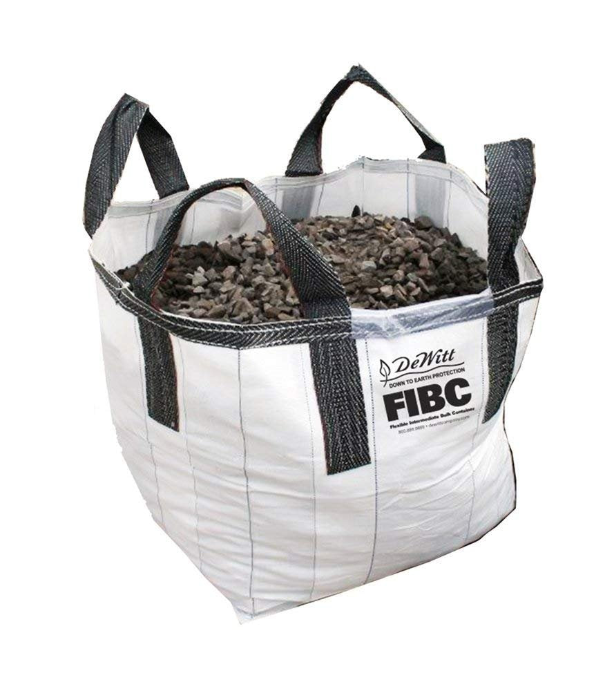 Dewitt Flexible Intermediate Bulk Container, 1 Cubic Yard Capacity Bag