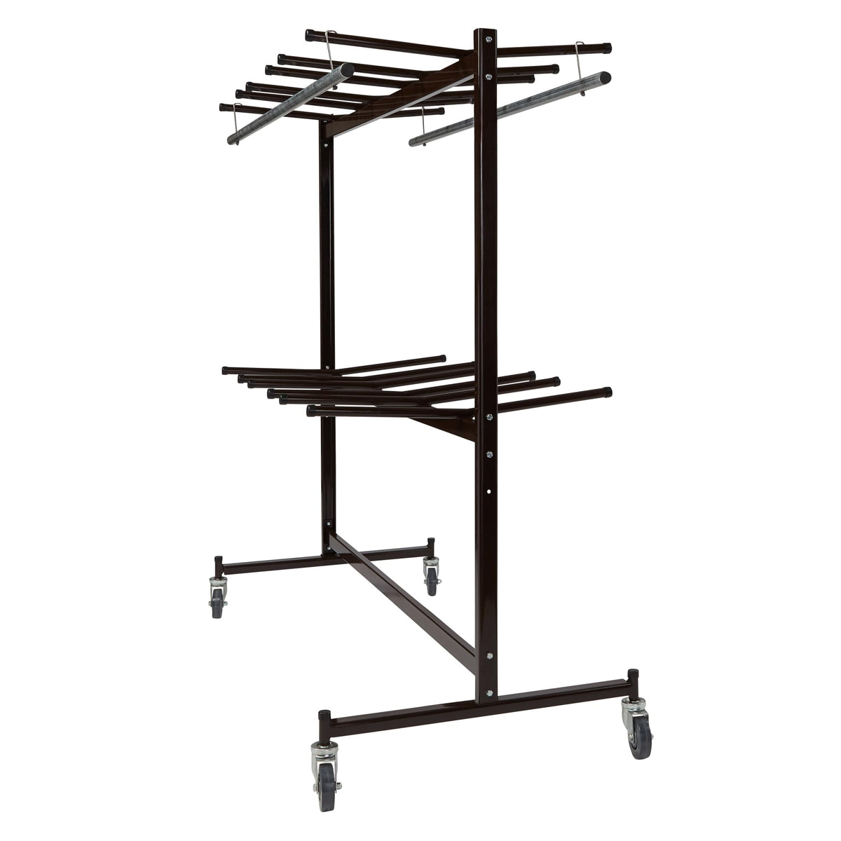 National Public Seating Chair Caddy/Coat Rack - 84-Chair Capacity