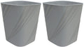 DAJITRE Small Plastic Trash Can Wastebasket Recycling Bin for Bathroom, Dorm, Bedroom,Home Office, Garbage Can for Bedroom, Kids