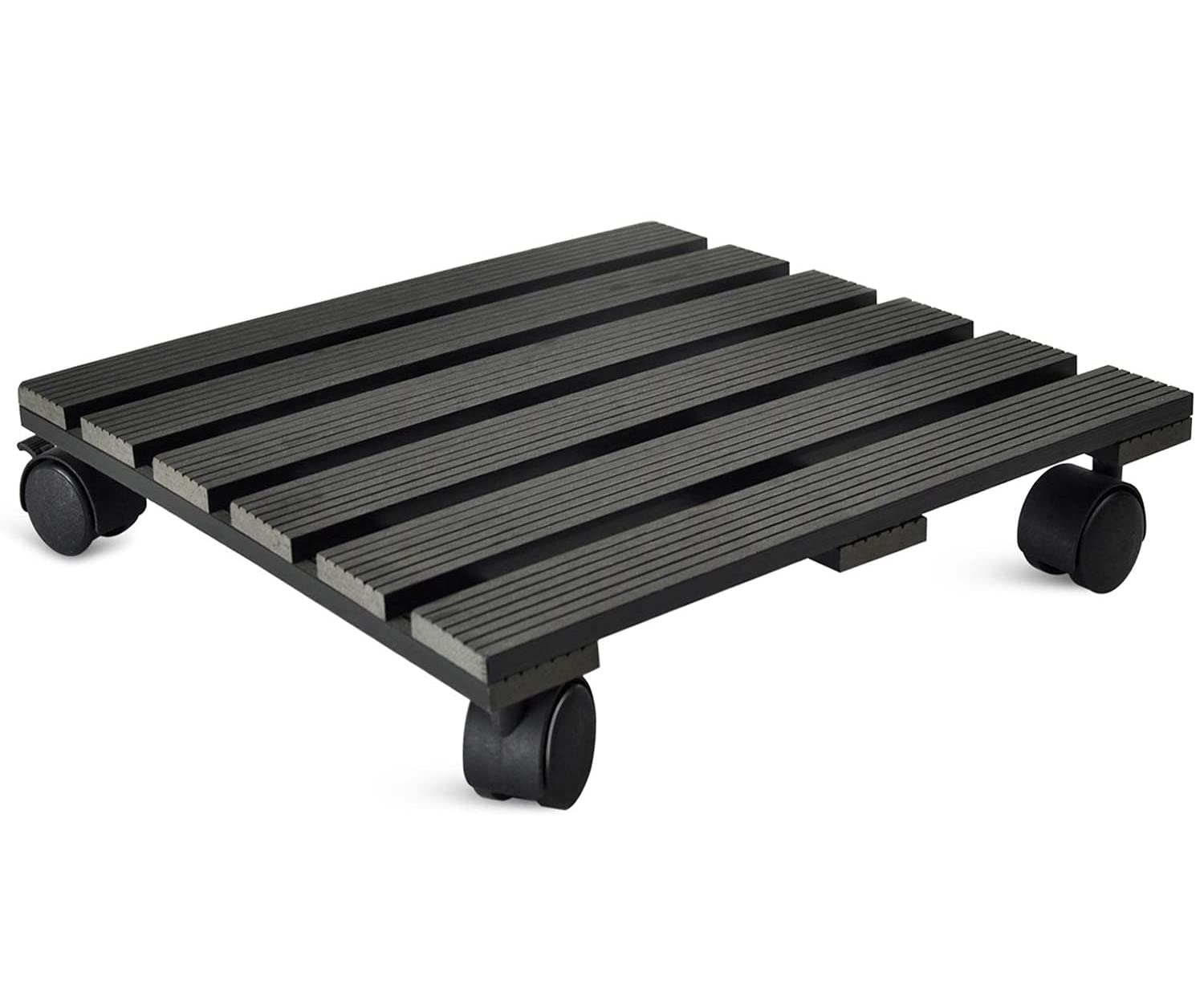 Cerbior Plant Caddy Heavy Duty Plant Pot With 5 Rolling Wheels Indoor/Outdoor Holds Up To 14 Inches And 150 Lbs Strong And Sturd