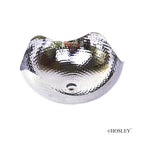 Hosley 10'' Long Silver Finish Metal Bowl Modern Elegance For Serving And Decor Contemporary Accent For Stylish Homes Sophistica
