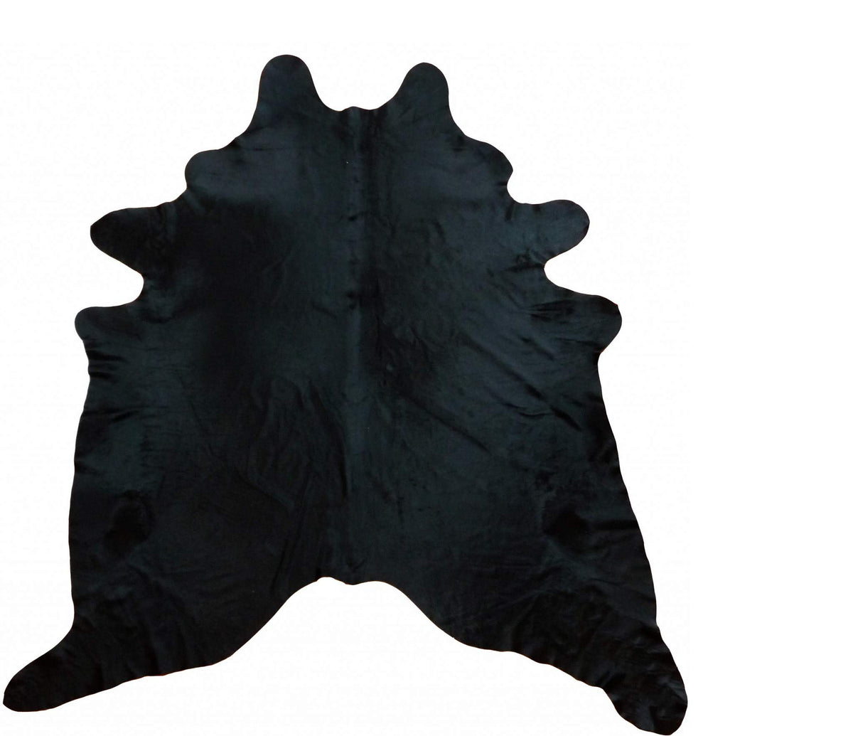 HomeRoots Natural Black Brazilian Cowhide Rug