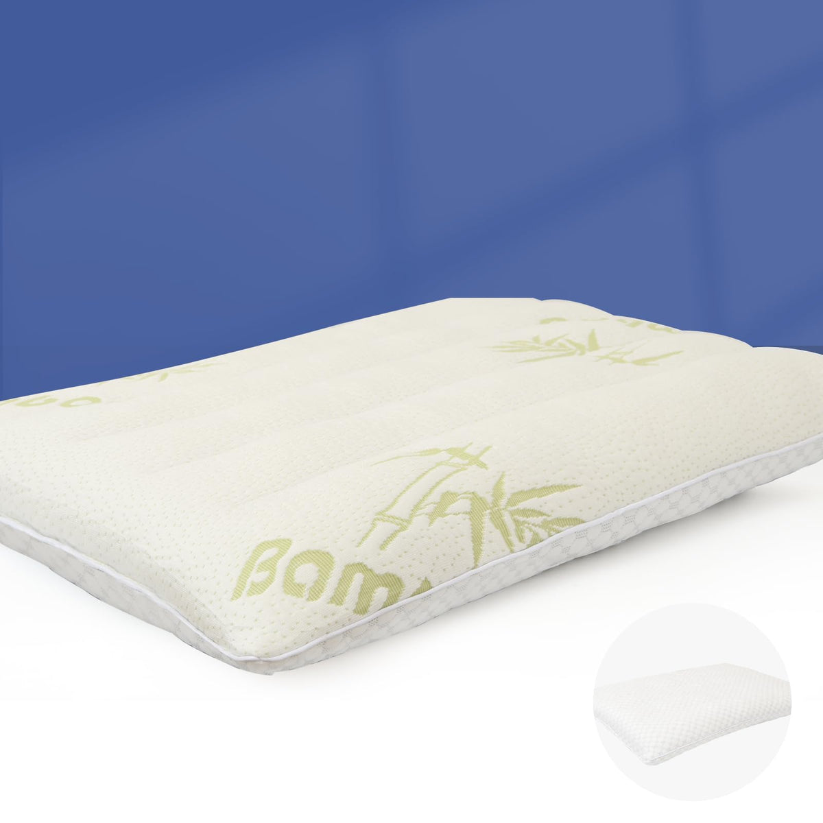 Minupwell Cooling Ultra Flat Pillows For Sleeping Thin, 7D High Support 2.5 Inch Height Thin Pillows, Slim Bed Cooling Pillows F