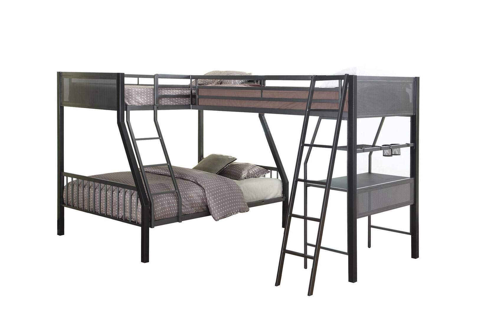 Meyers Twin Loft Add-on Black and Gunmetal