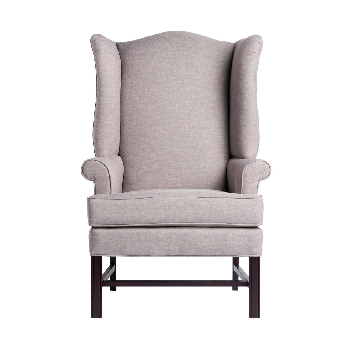 Comfort Pointe Chippendale Wing Chair - Jitterbug Linen