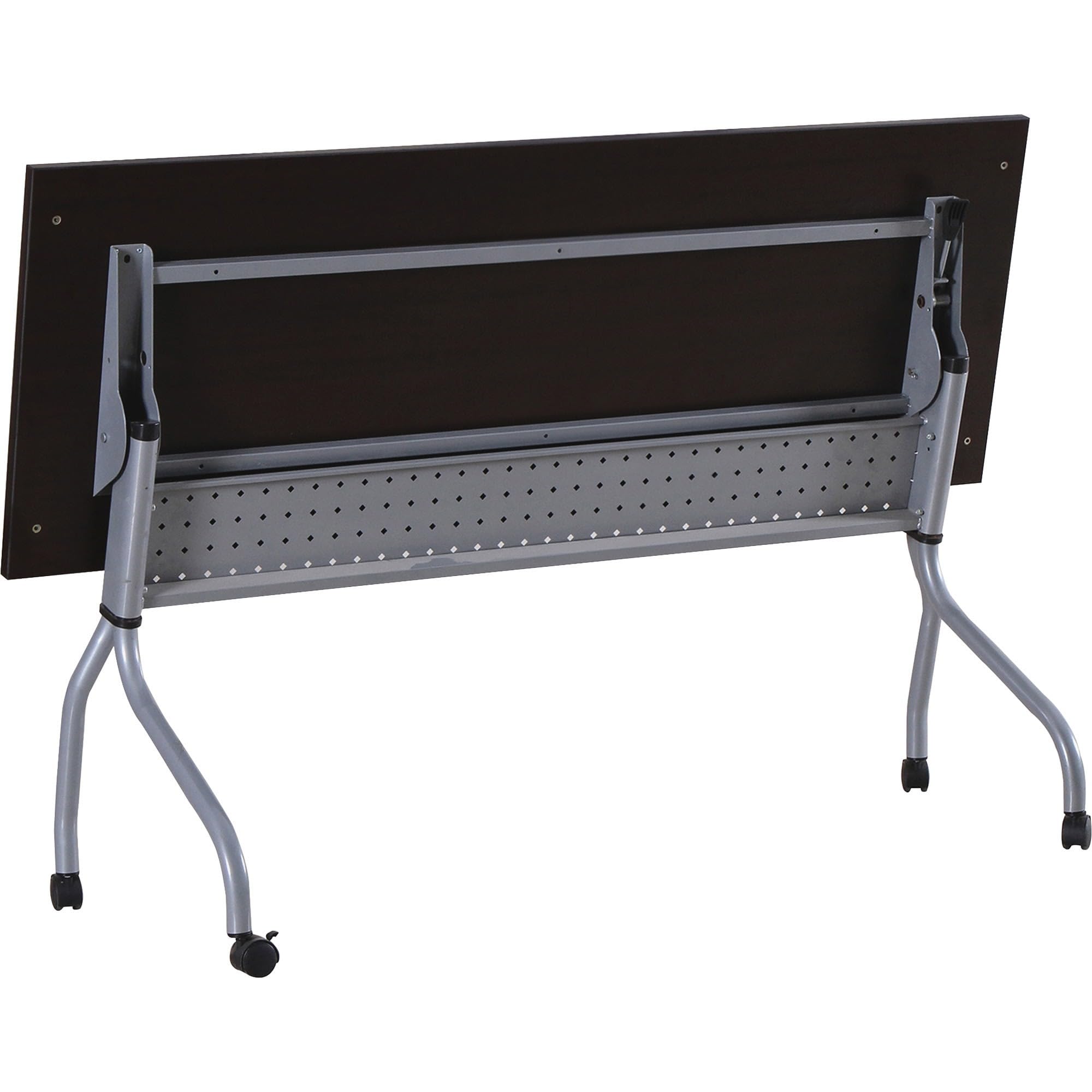 Lorell Espresso/Silver Training Table
