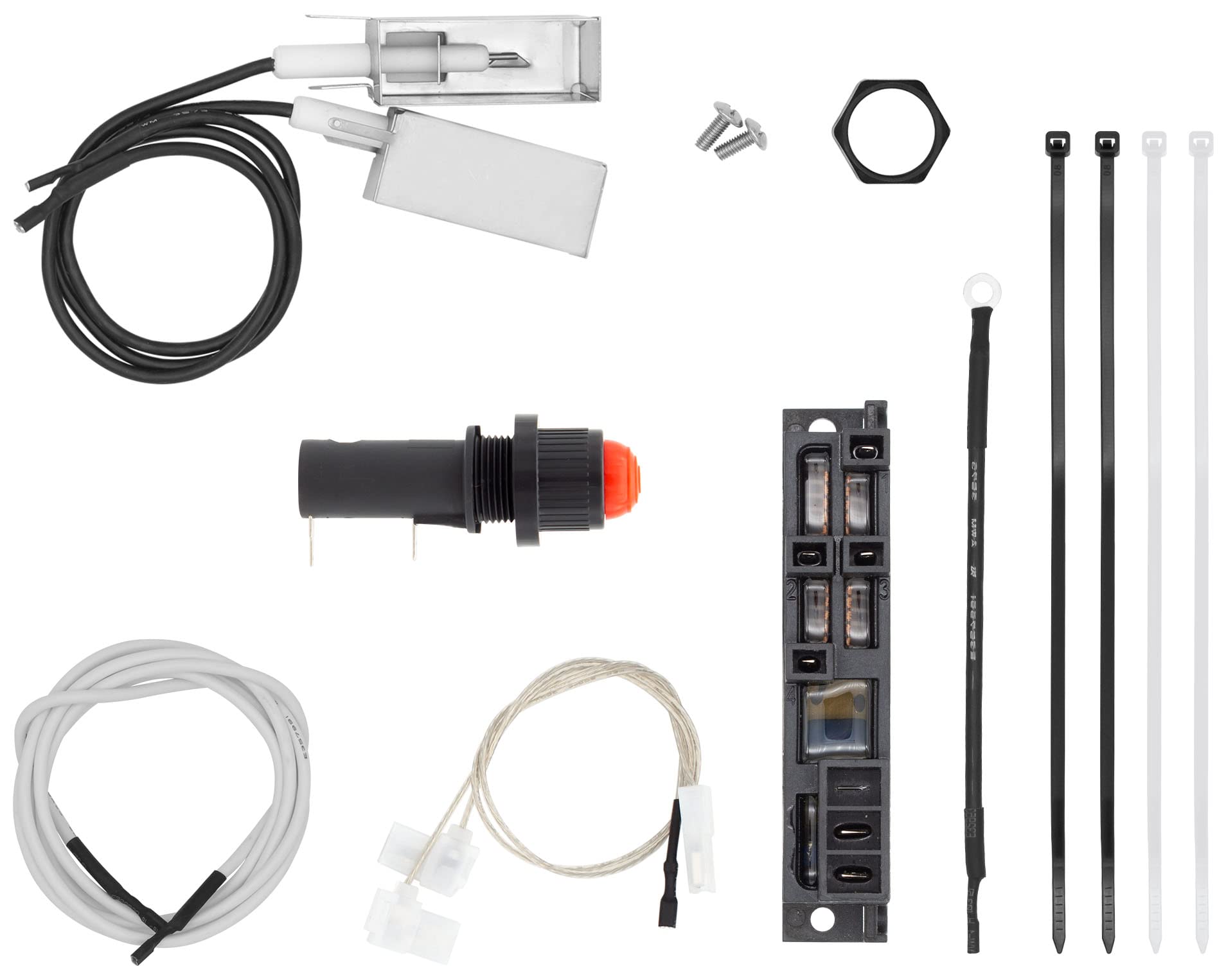 Delsbbq 42322 Grill Igniter Kit For Weber Summit Silver B - 4 Burner Gas Grills, Comes With Module, Wires, Output Spark Generato