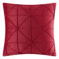 Jwh Soft Velvet Pillow Covers Decorative Square Cushion Covers Solid Stripes Throw Pillow Cases For Home Couch Bed Decor 18X18 I