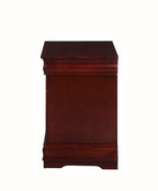 Acme Louis Philippe Nightstand in Cherry