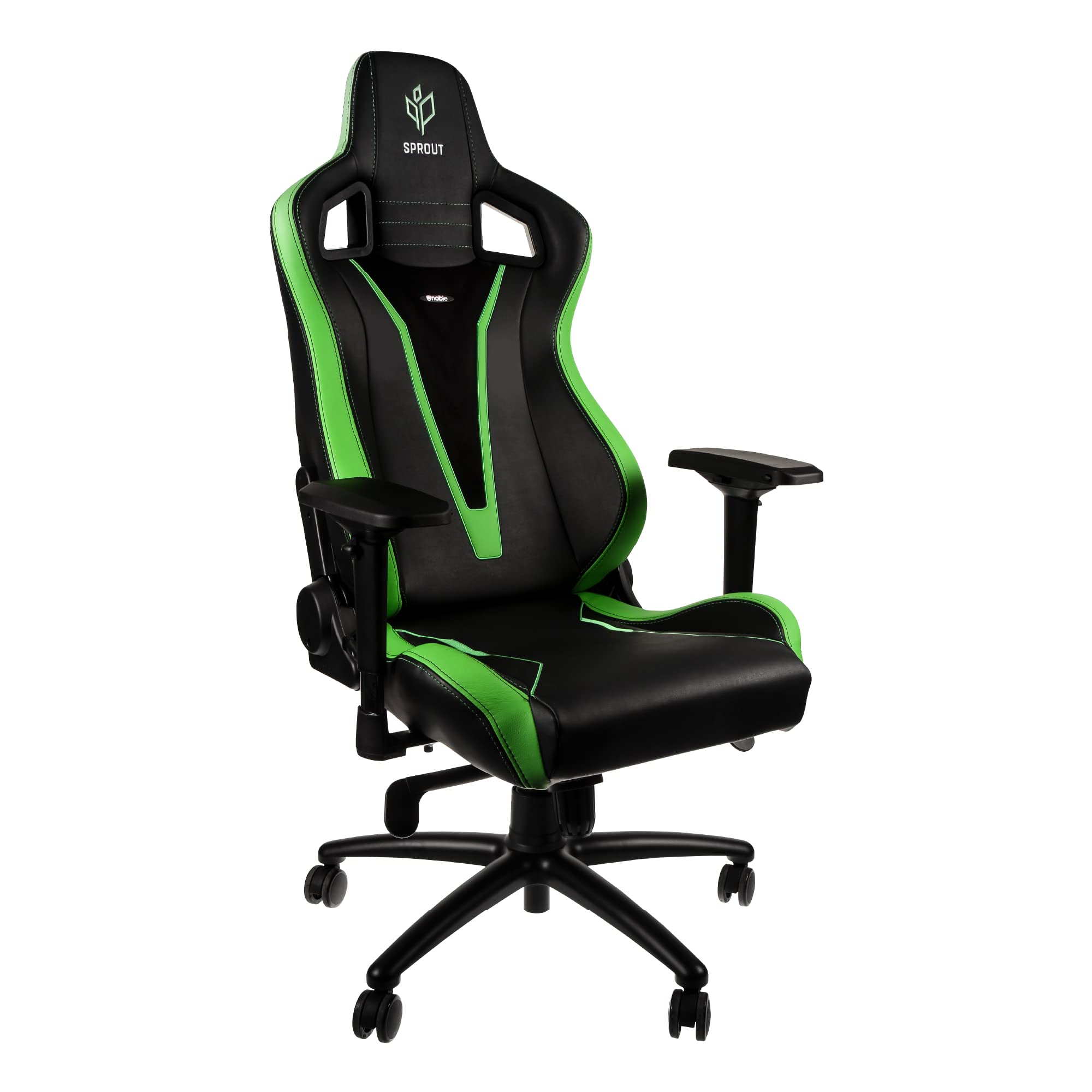 Noblechairs Epic Reclining Gaming Chair And Reclining Office Chair, Pu Faux Leather, Sprout Edition