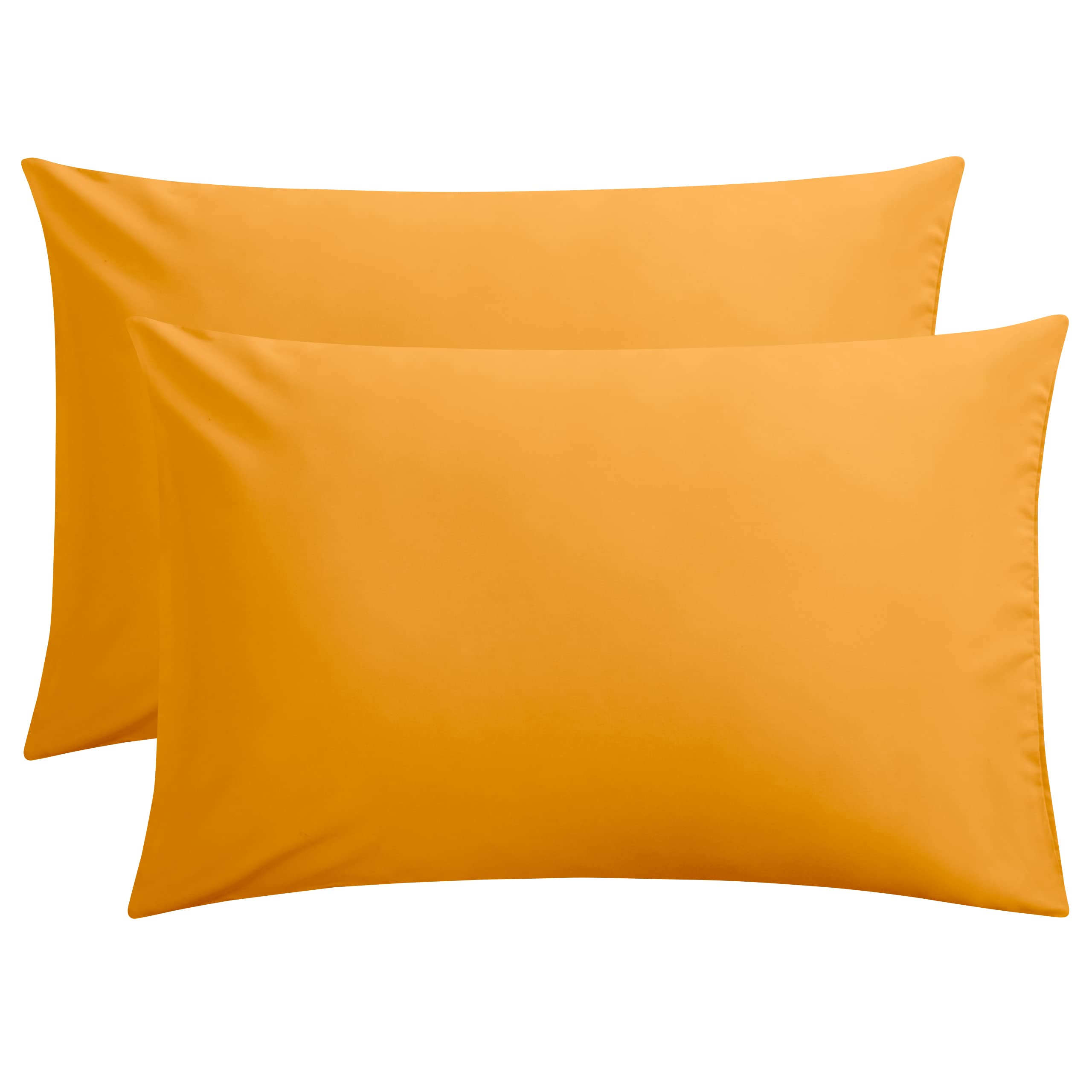 Flxxie 2 Pack Microfiber Queen Pillow Cases, 1800 Super Soft Pillowcases With Envelope Closure, Wrinkle, Fade And Stain Resistan