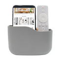 Sunficon Adhesive Remote Control Holder Universal Tv Remote Organizer Caddy Box Tray Wall Mount Media Player Controller Holder H