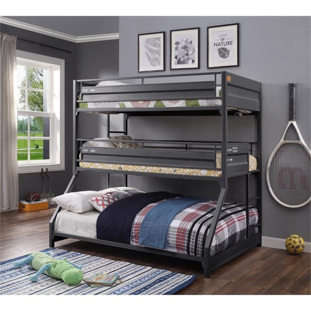 Acme Cargo Metal Triple Bunk Bed - Thumbnail 4