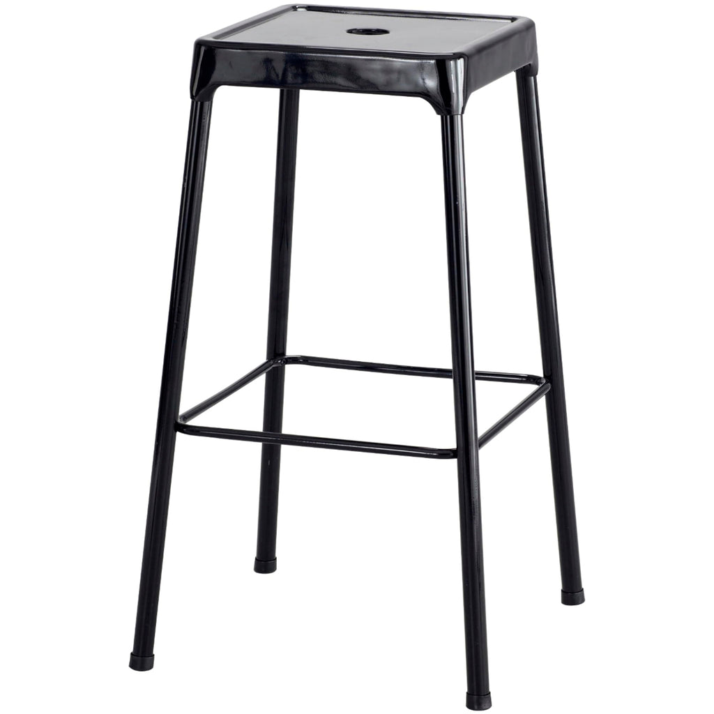 Safco Products 6606BL Steel Stool, 29", Black