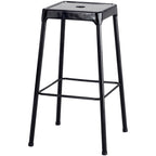 Safco Products 6606BL Steel Stool, 29", Black