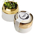 The Growing Candle, from Flame to Flower, Rosemary & Sage Scented, Non-Toxic, 100% Soy Wax, Indoor Wildflower Garden, Aromathera