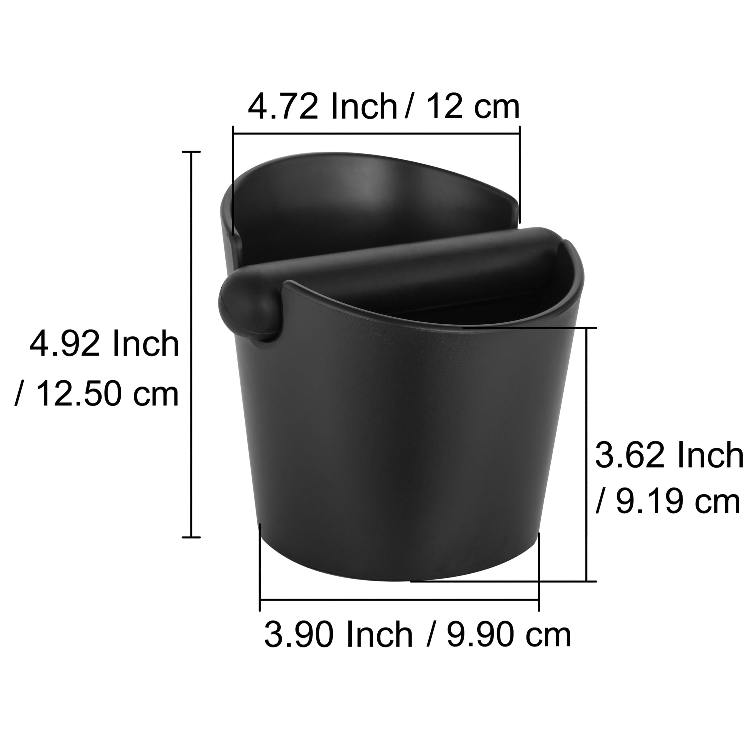 Aptspade Coffee Knock Box Rubber,Coffee Knock Box Container,Coffee Knock Box Small,Espresso Coffee Knock Box