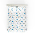 Franco Peanuts Snoopy Puffer Coat Holiday & Christmas Bedding Super Soft 100% Cotton Flannel Sheet Set, Full, (Officially Licens