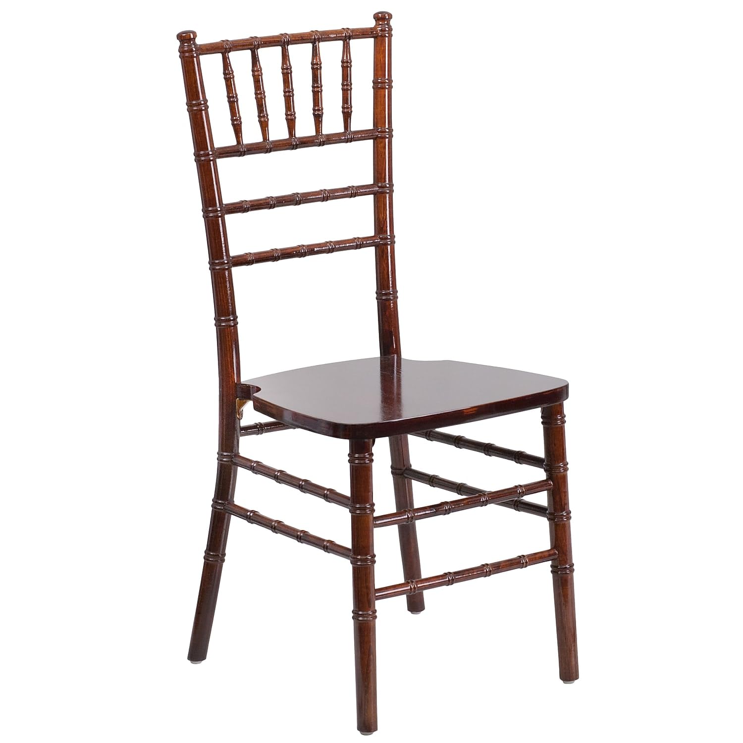Flash Furniture HERCULES Series Fruitwood Chiavari Chair, 18&quot;D x 15.75&quot;W x 36.25&quot;H, Set of 1