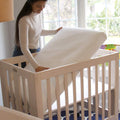 Lullaby Earth Mini Baby Crib Mattress - Dual Firmness With Removable Washable Protector - Breathable for Baby Crib - 38 x 24