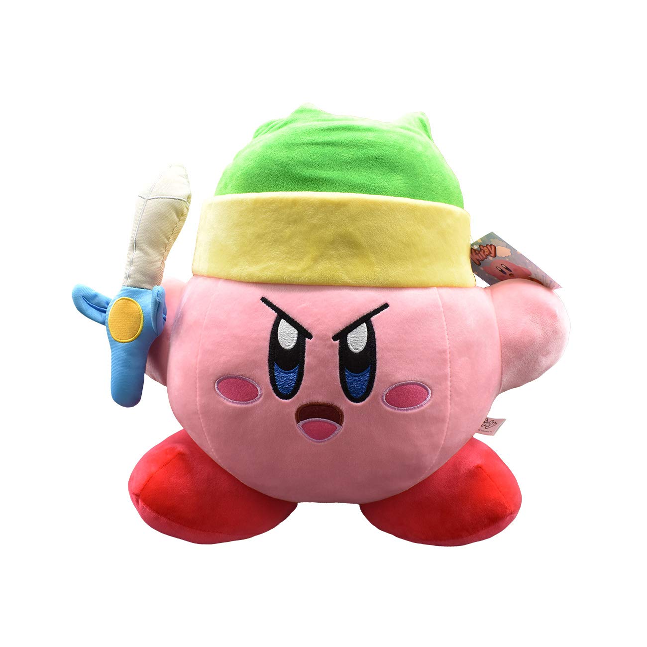 Kirby Sword 12' Mega Plush - Cute Plushies, Big Plush & Soft Pillow Kirby Gifts For Kids & Adults! Kirby Plushes Available Incl