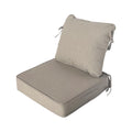 Garden Lucky 19'X19' Outdoor Cushion Set Of 1 Resilient Foam Filling Water-Proof Stain-Resistant Uv Resistant Weather Resistan