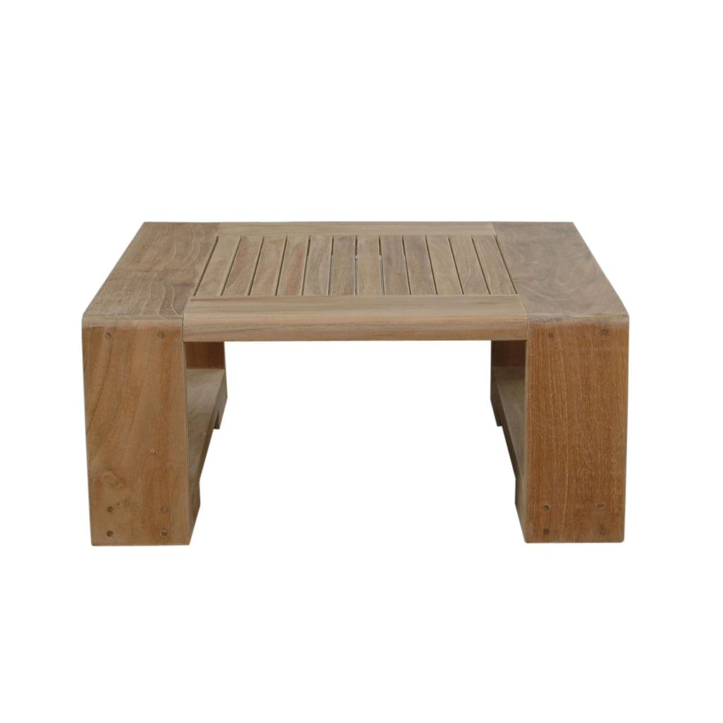 Anderson Teak DS-806 Capistrano Side Modern Coffee Table, Golden Honey Teak
