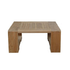Anderson Teak DS-806 Capistrano Side Modern Coffee Table, Golden Honey Teak