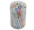 Yikangheng 50 Pcs Fine Point Cute Pens With A Pen Holder, 0.5Mm 50 Different Random Styles Black Ink Kawaii Gel Pens For Office,