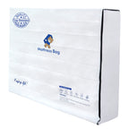 Excibubblebearbb Mattress Bags For Moving And Storage,6 Mil Waterproof Zippered Mattress Bag Twin Size, Extra Thick Tear & Punct