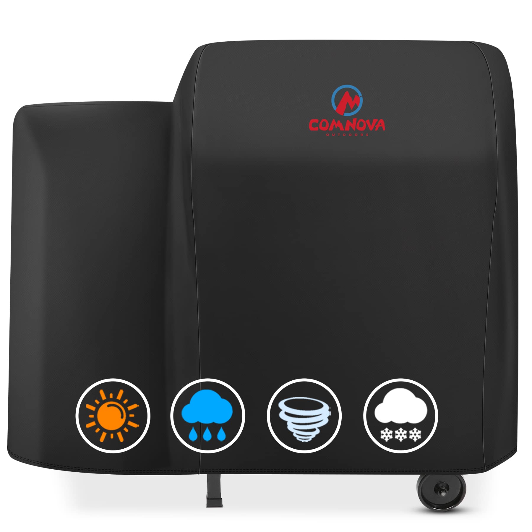 Comnova Grill Cover For Traeger Tailgater 20 Series - 600D Wood Pellet Smoker Cover For Traeger Waterproof & Heavy Duty, Pellet