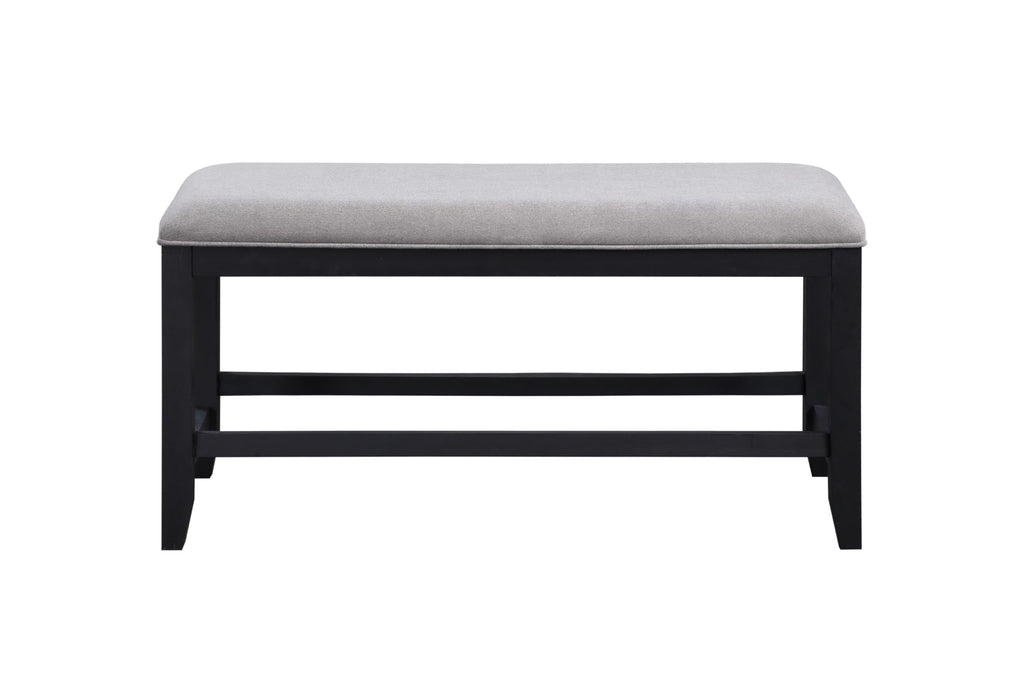 Steve Silver Furniture Yves Counter Bench Grey