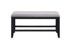 Steve Silver Furniture Yves Counter Bench Grey