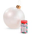 Holiball Inflatable Holiday Ornament - Indoor and Outdoor Use - Reusable and Storage Friendly - The Ultimate Holiday Decoration 