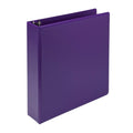 Samsill Plant-Based 2 Inch Durable Round Ring, Made In Usa, View Binder, Eco-Friendly, Usda Certified Biobased, Purple
