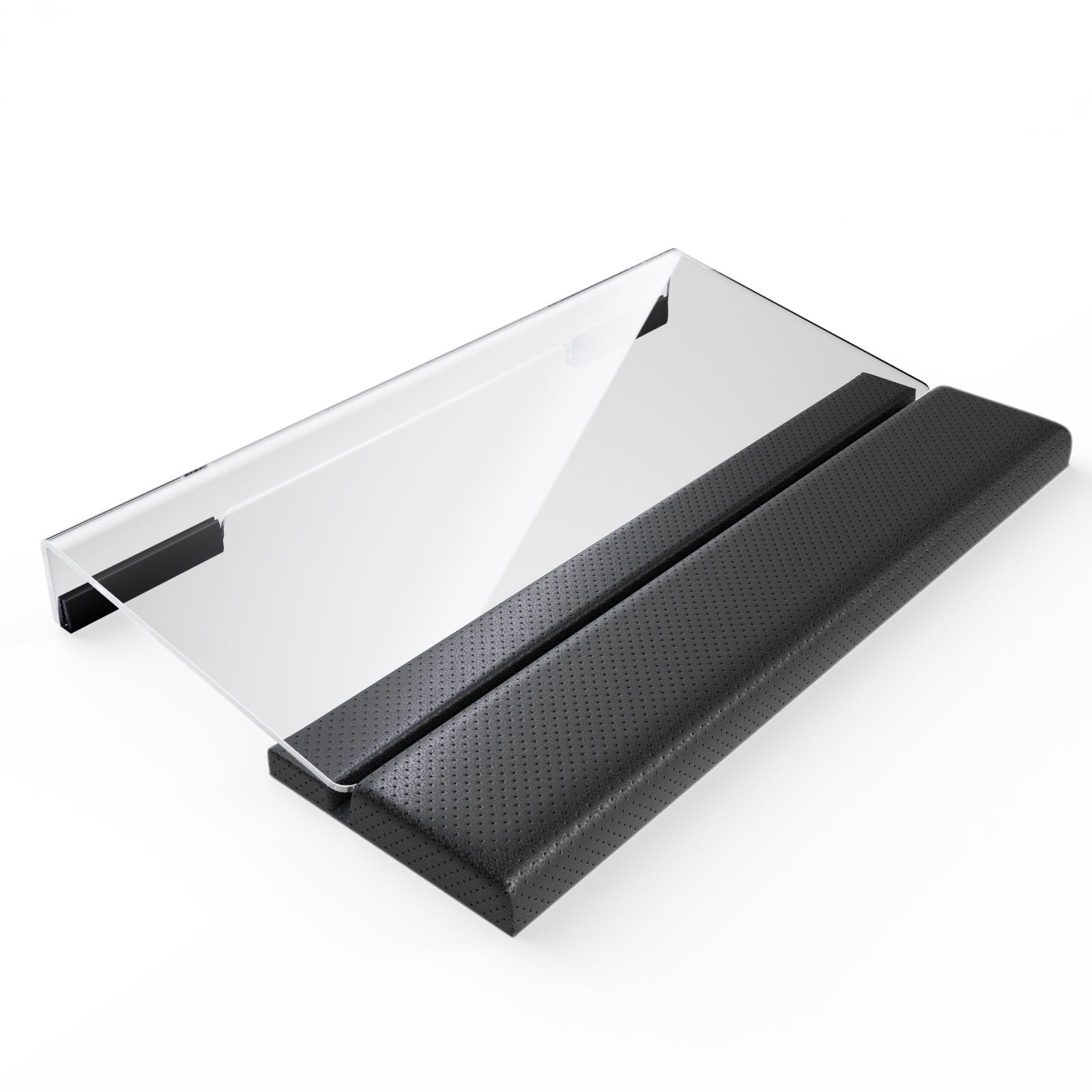 Yikola Computer Keyboard Stand Acrylic Tilted Keyboard Holder For Easy Ergonomic Typing&Working, 3-Level Height Adjustment Keybo