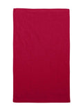 Q-Tees Budget Rally Towel One Size Red