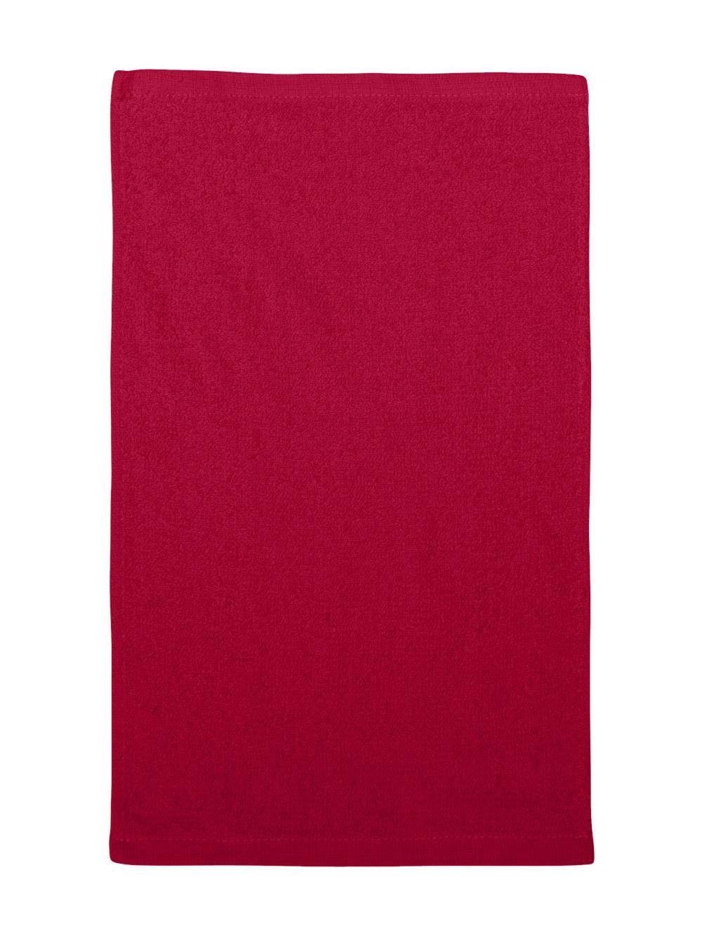 Q-Tees Budget Rally Towel One Size Red