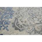 Rizzy Home Alora Decor Euphoria 10' X 13' Medallion Lt. Gray/Gray/Rust/Blue Hybrid Area Rug