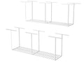 SunsGrove 2x8 Garage Overhead Storage Rack, Adjustable Heavy Duty Hanging Garage Storage Shelves, Ceiling Mounted Storage Racks,