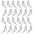 24Pcs Outdoor Picnic Table Clips - High Quality Stainless Steel Tablecloth Clips For Outdoor Tables Picnic Camping,Table Tablecloth Fixing Clips