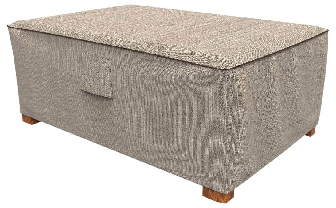 English Garden Patio Ottoman Cover, Heavy Duty And Waterproof Patio Furniture Covers