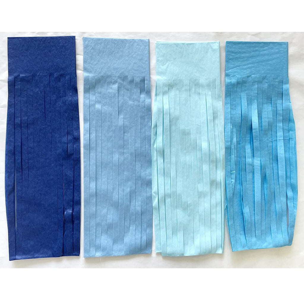 Tissue Paper Tassels Paper Tassels Garland Banner Table Decor Party Tassels Banner Wedding Birthday Baby Shower Nursey Party Dec