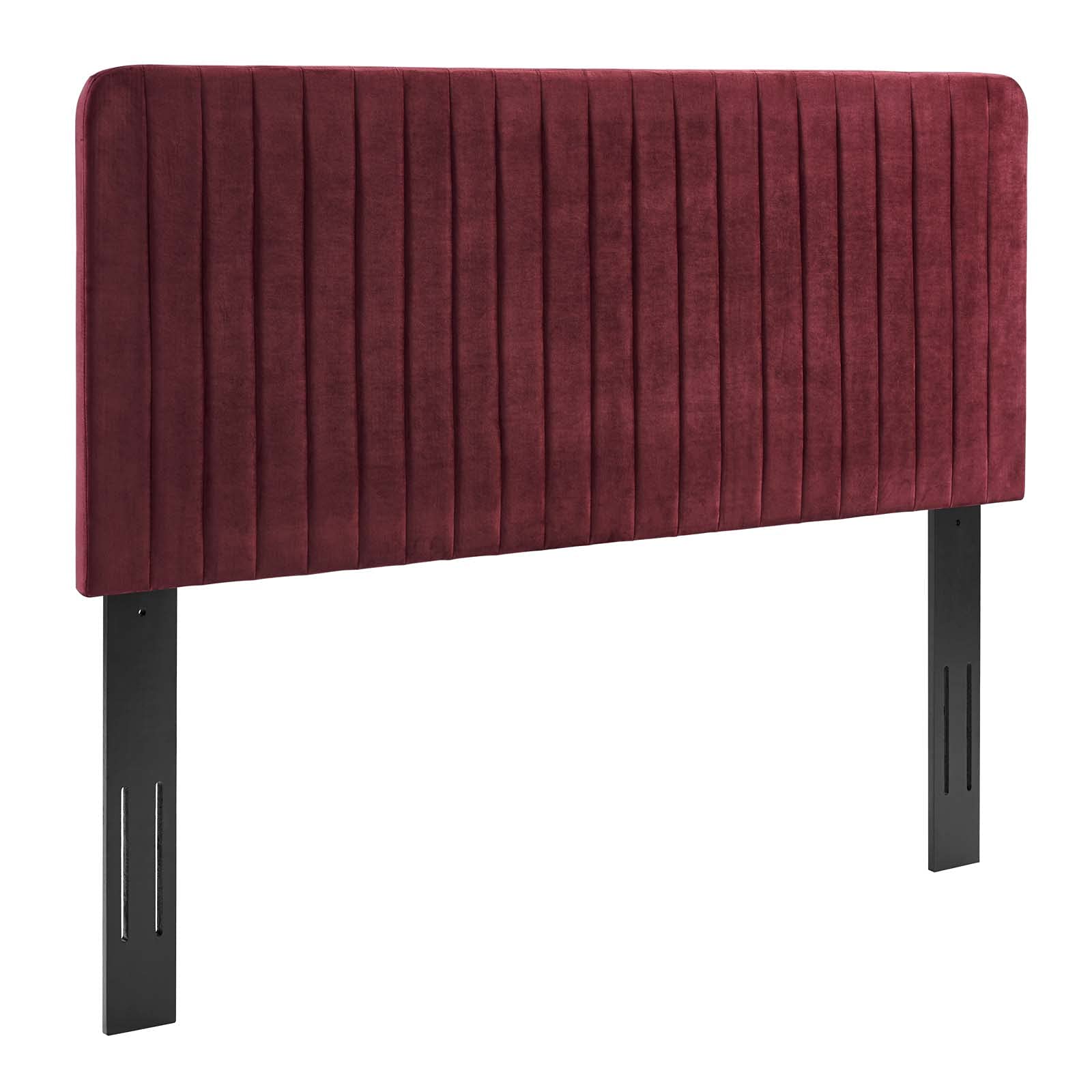 Modway Milenna Channel Tufted Performance Velvet Headboard