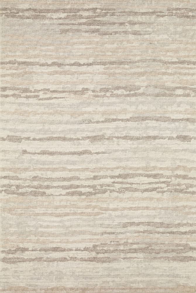 Dalyn Rugs Brisbane Br4 Destressed Striped Linen 5' X 7'6&quot;