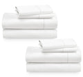 2-Pack Luxury Queen Sheet Sets - 400 Thread Count 100% Cotton Sateen - Extra Soft, Breathable & Cooling Sheets, Wrinkle Resistan