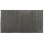 Modway Alacrity 60" Rustic Modern Farmhouse Stainless Steel Metal Rectangle Dining Table in Gunmetal